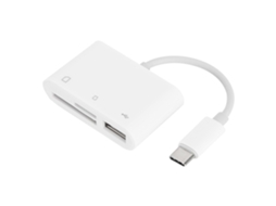 Lurelia Leitor De Cartões Usb-c/usb Sd/tf Para Ios/android, Plug Play