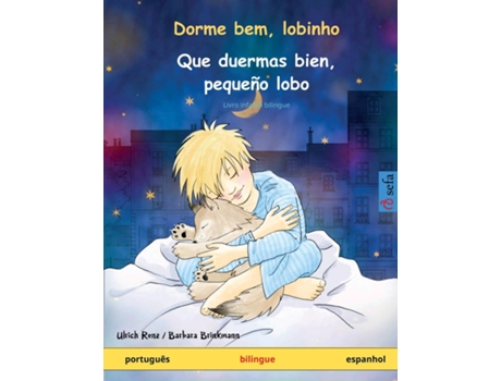Livro Dorme Bem, Lobinho - Que Duermas Bien, Pequeño Lobo De Ulrich Renz (inglês)