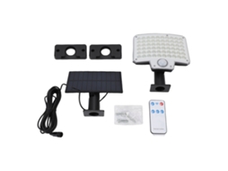 Luminária solar de jardim (com sensor de movimento, 240 LEDs de alto brilho)
