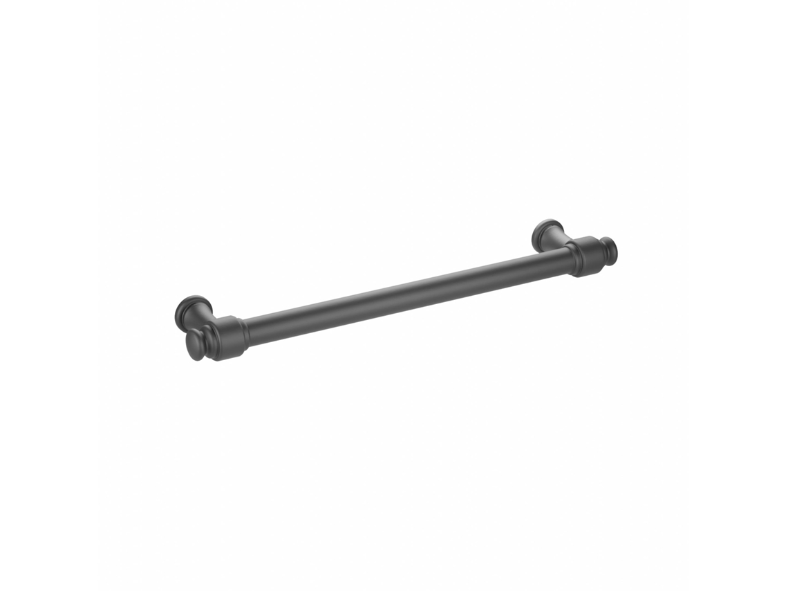 Puxador para Mobiliário em Zamac Distância Entre Eixos de 160 Mm Verniz Preto Mate Conjunto de 6mm HARDWAREXCHANGE