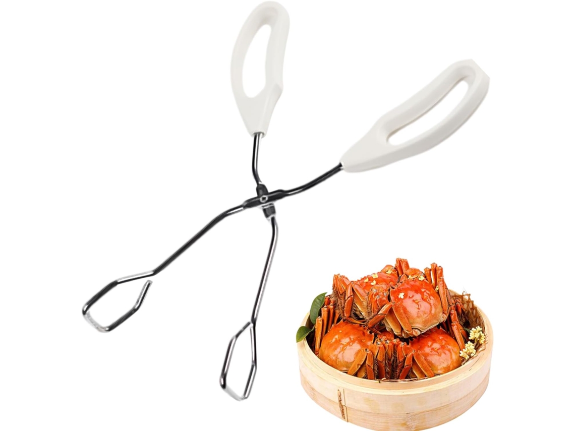 Tesoura Pinça De Cozinha – Para Segurar Alimentos, Pinça Para Grelhar