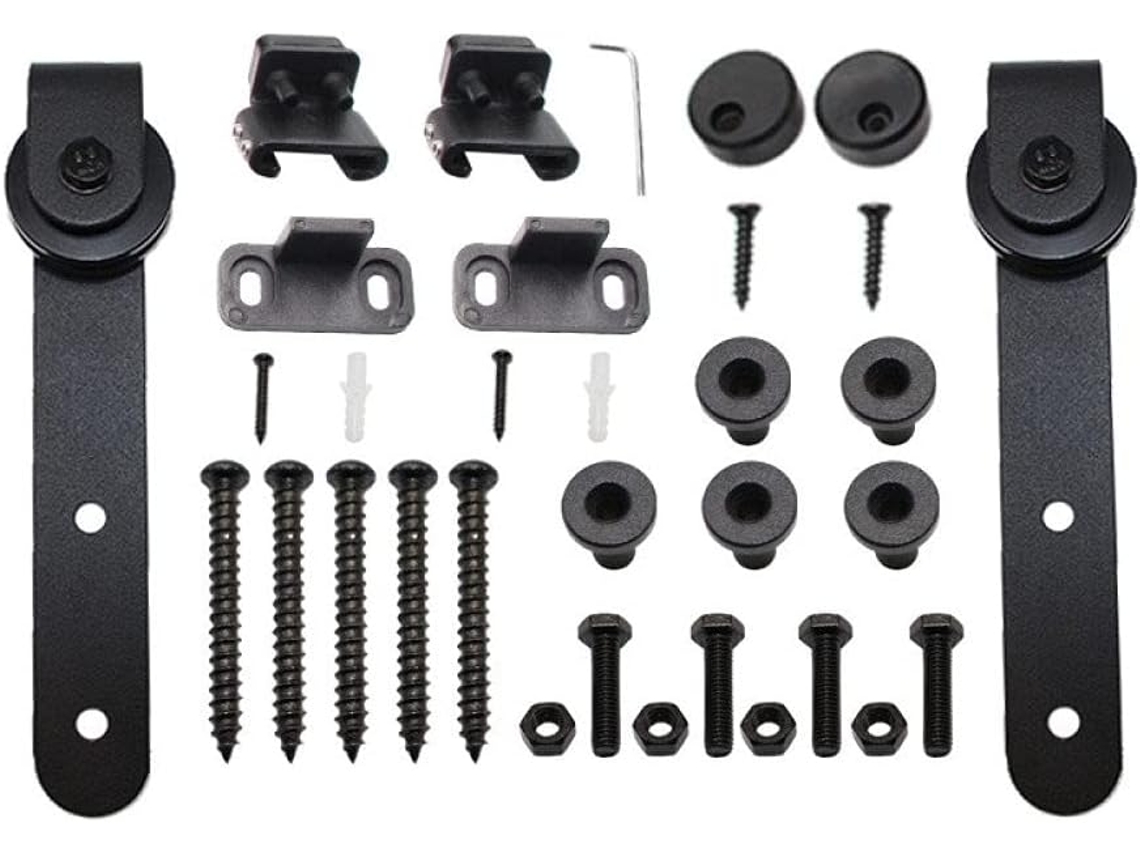 Kit De Trilho Para Mini Porta De Celeiro Para Ferragens De Correr Para ilegível