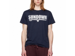 Rockinstone Top Gun Movie Sundown Navy Adult T-shirt Size:xl