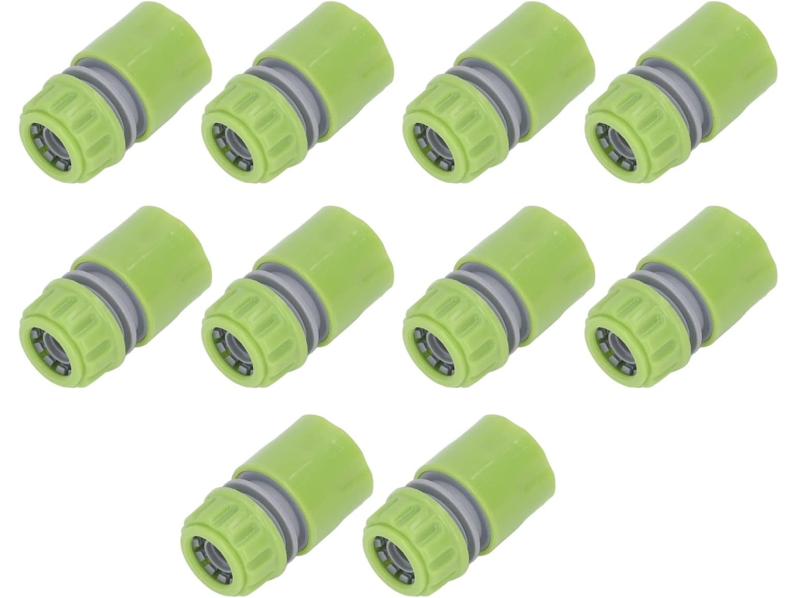 Conjunto De 10 Conectores Rápidos Para Mangueira Água Em Abs,