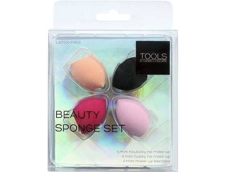 Esponja de Maquilhagem  Tools Sponge Applicator Mini 4 Peças
