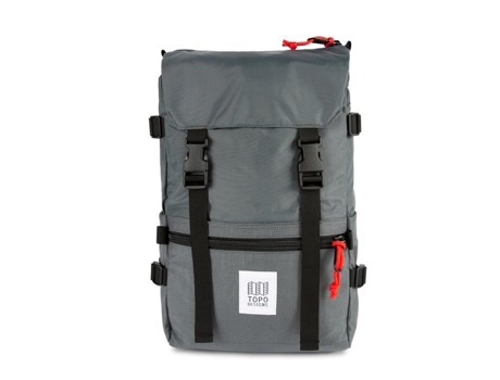 Mochila Unissexo Topo Designs Rover Classic Carvão Nylon Multicor (17.5x11.5x2.4cm)