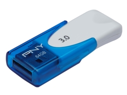 Pen USB PNY 64GB Attaché 4 USB3.0 - Azul