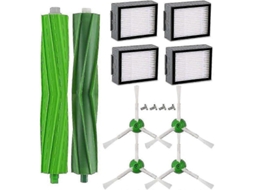 Kit De Acessórios De Reposição Compatível Com Aspirador De Pó Irobot Roomba I7 I7+ I7 Plus E E5 E6 E7 Series - 14 Peças