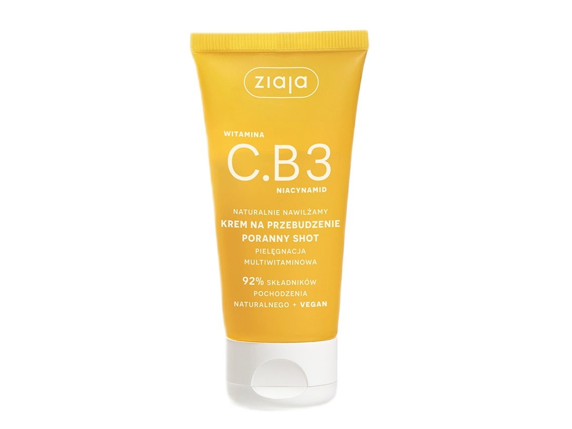 Creme matinal revitalizante Ziaja com vitamina C e B3, 50 ml