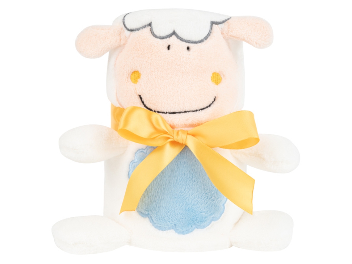 Manta de Bebé Bordada 3D KIKKABOO Sheep