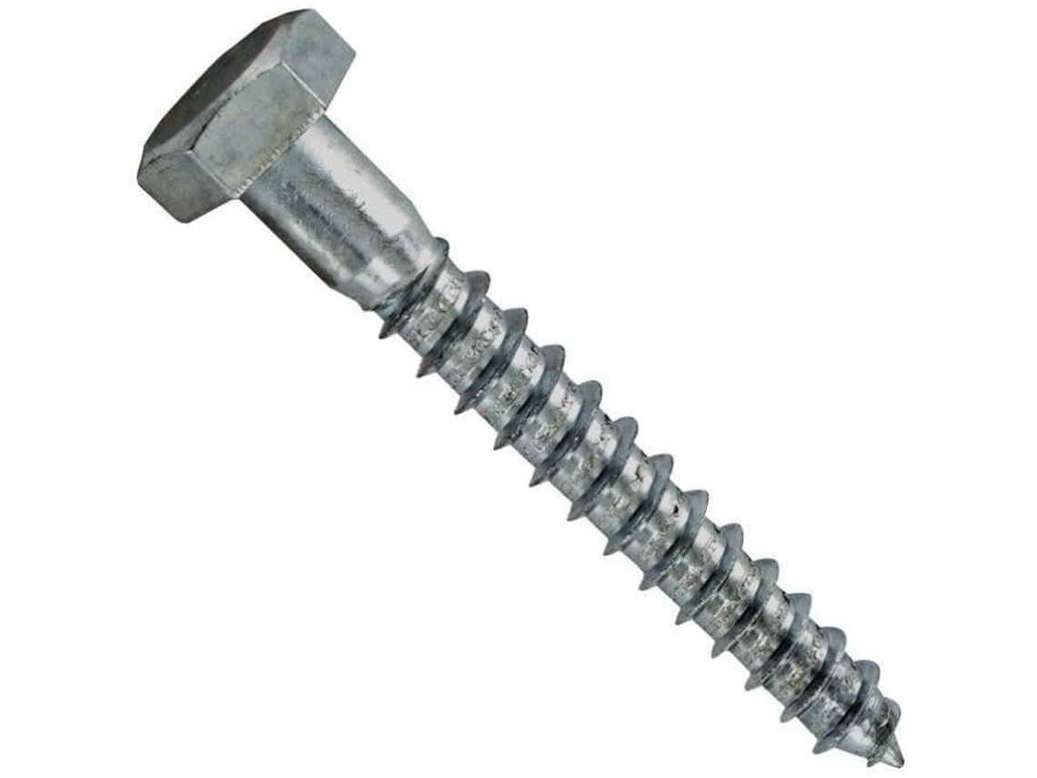 Parafuso De Fixação 8 X 60 Mm Aço Zincado Embalagem De 35 Vynex