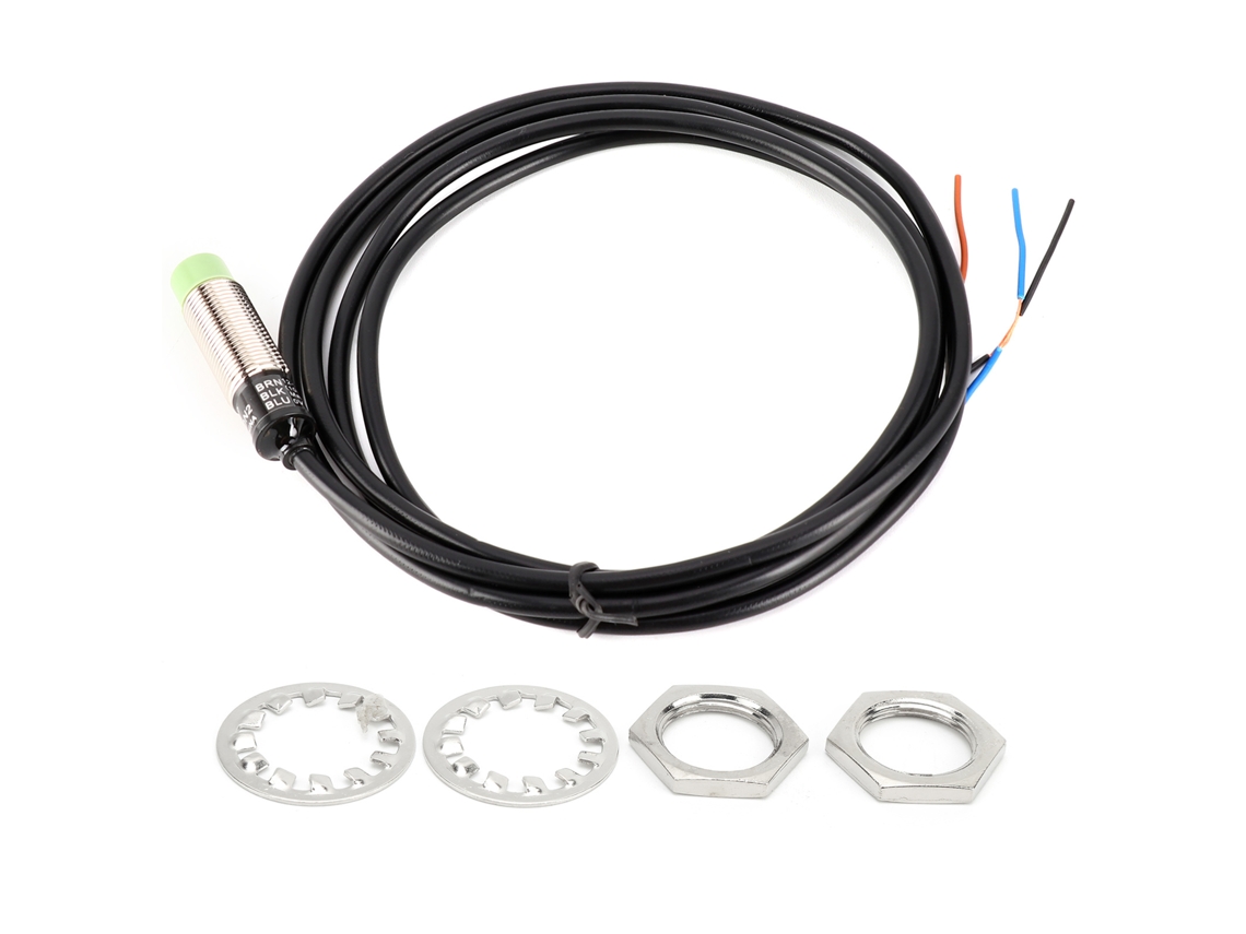 Sensor de Interruptor de Aproximação Cilíndrico 3 Hilos 10 30vdc Pr12 4dn2 Hkj