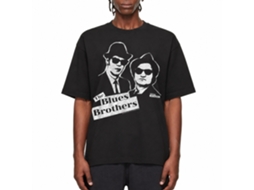 Rockinstone The Blues Brothers Movie Black Adult T-shirt Size:s