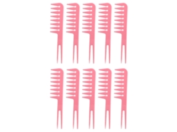 2026 10 Pentes de Dentes Largos de Abs Duráveis para Tinta de Cabelo e Estilismo Multiusos
