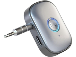 Adaptador Auxiliar Bluetooth 5.3 Para Carro Com Cancelamento De Ruído
