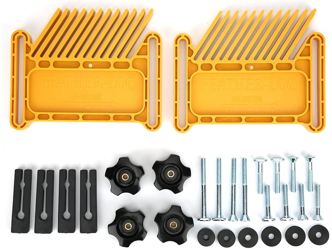 Conjunto De 2 Peças De Guias De Corte Para Serra De Mesa, Tupia, Serras De Bancada, Kit De Ferrament Gokoco