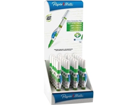 Paper Mate Expositor Lápis Correctores Np10 24Ud/Exp. 7.5Ml Secagem Rápido Nylon S0900021 :S0900021( Venda Multiplos 1 )