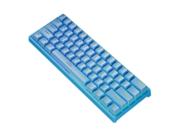 Lurelia Teclado Usb, 61 Teclas, Mecânico, Rgb, Gaming, Hot-swappable, Compacto, Cor Vermelha