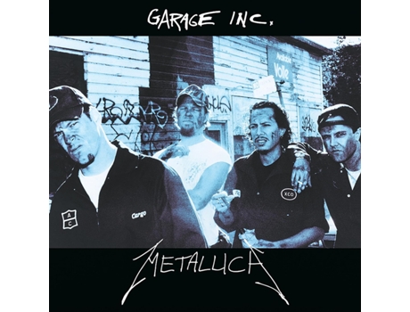 METALLICA - Garage Inc. 3LP VINIL AZUL Edição Limitada CAPA DUPLA