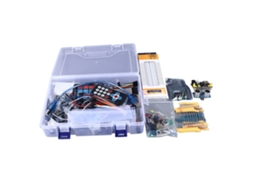 Aetheria kit Inicial de Eletrônica com Protoboard 830 Sensor de Temperatura Umidade Led Buzzer Resistor