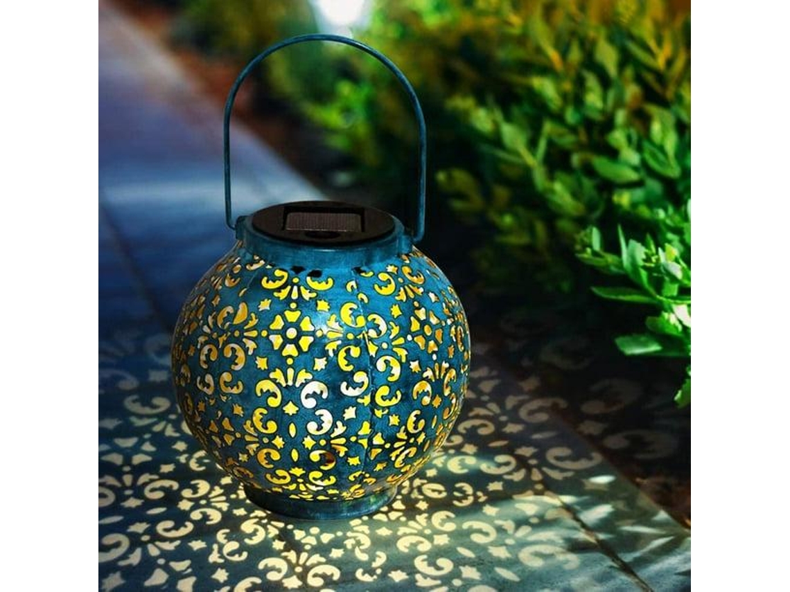 Lanterna Portátil Lanterna Solar Decorativa Solar Para Jardim, À Prova Dágua, Luz Solar Suspensa Para Decoração De Jardim 1 Ehstmind