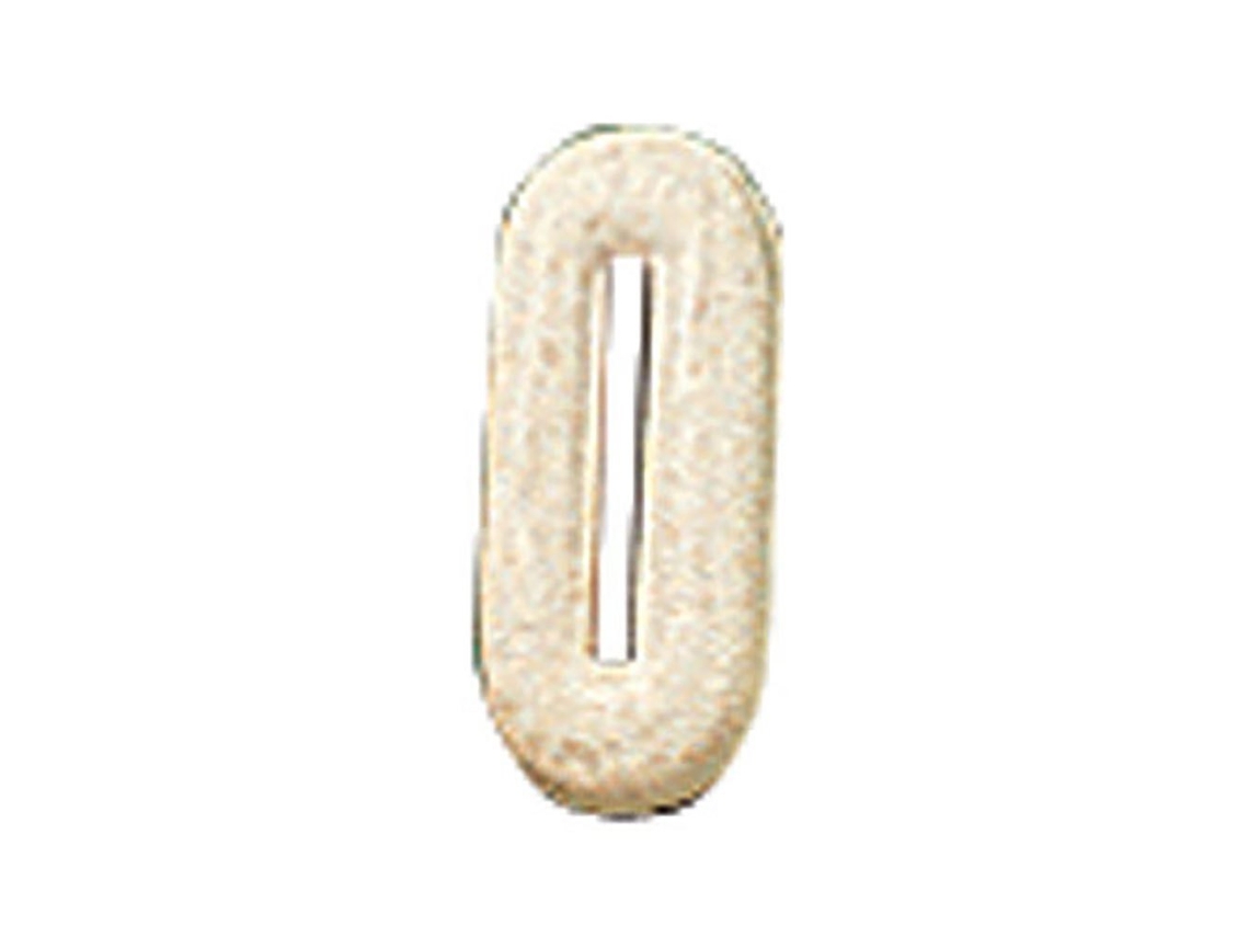 Anel de Martingale de Borracha Douradohispano Hipica