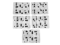 30 Peças De Géis Amortecedores De Bateria Oval Em Silicone Macio Seguro Durável Para Pratos E Instrumentos