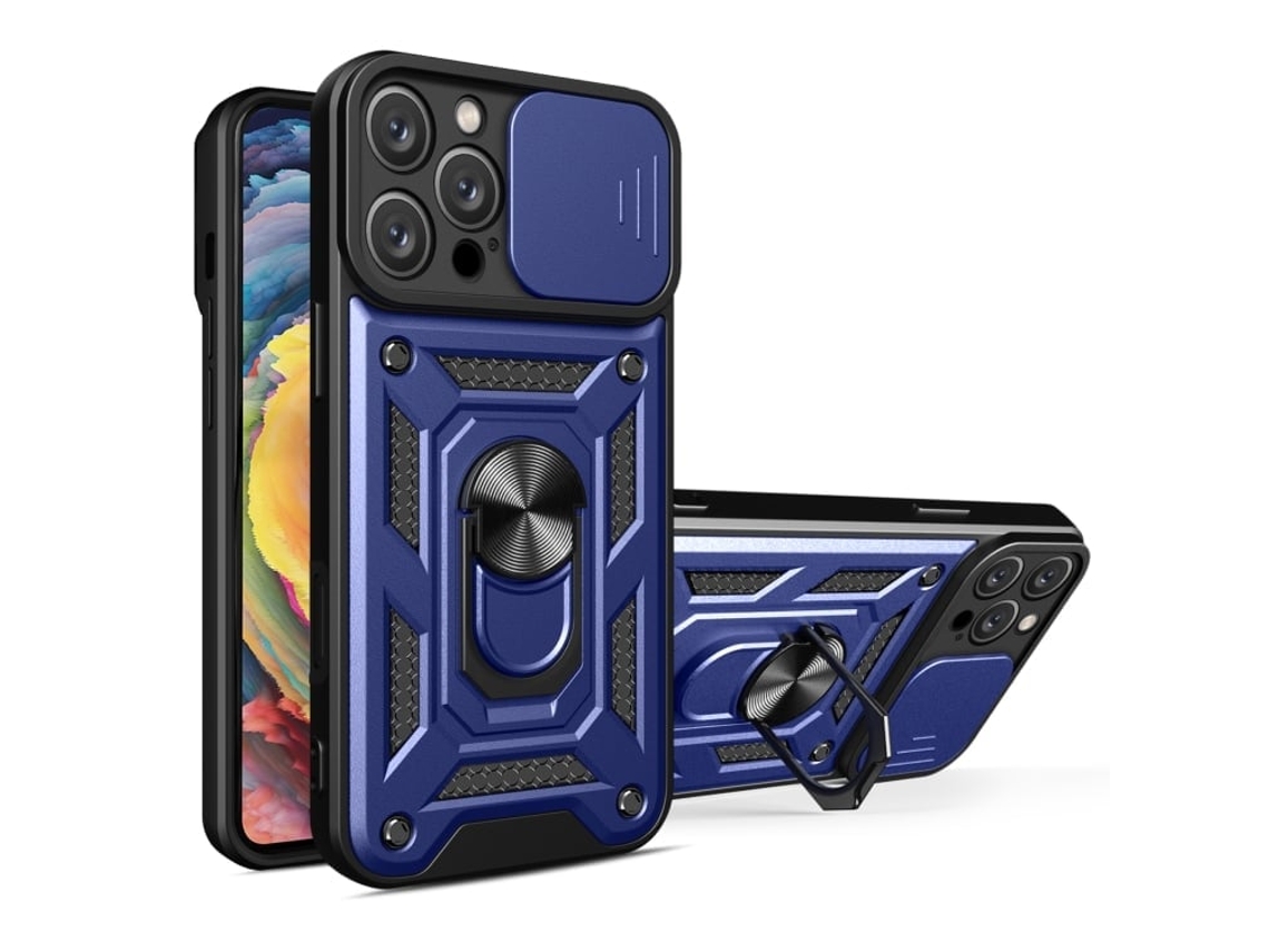 Capa Para Iphone 16 Pro Max - Tampa Deslizante Para Câmera - Tpu Pc