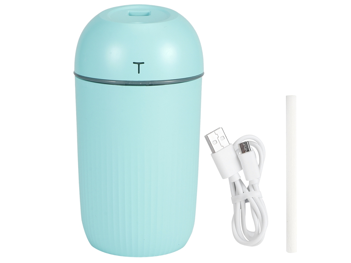 Laxiscreed Umidificador Mini 420ml, Design De Ovo De Páscoa, Usb, Portátil, Para Escritório E Automóvel Verde