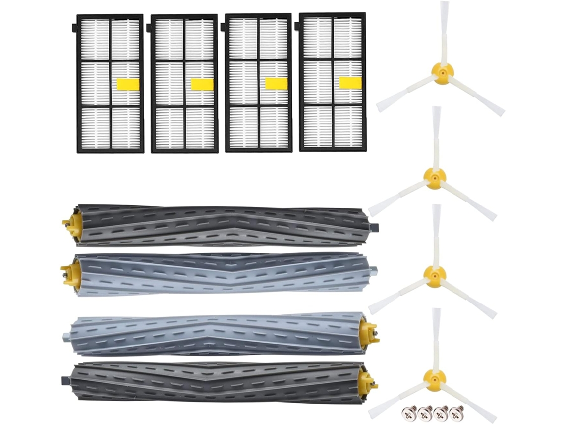 Kit Acessórios De Substituição Para Irobot Roomba Séries 800 E 900 (12 Peças) Cuich