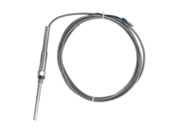 Sonda de Temperatura Pt100 com Cabo de Aço Inoxidável 50cm