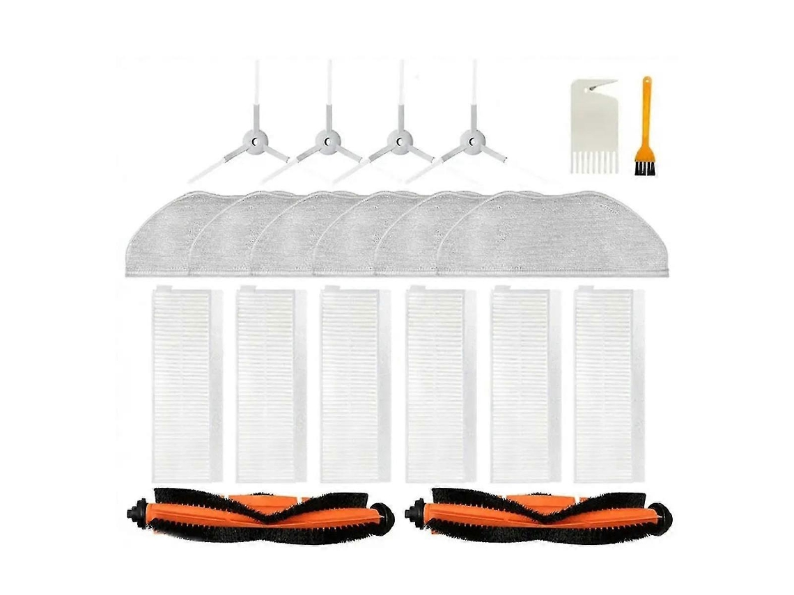 Peças De Reposição Para Aspirador De Pó Robô V3 Max, Acessórios E Escova Lateral Principal V-rvclm27b, Filtro Hepa, Esfregão