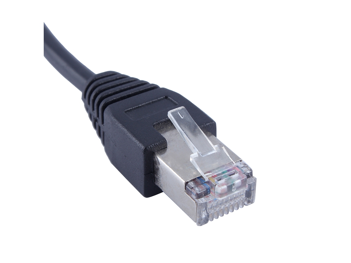 Cabo De Extensão De Rede Rj45 Cat5e Extender Cordo Ethernet Lan Macho Para Fêmea