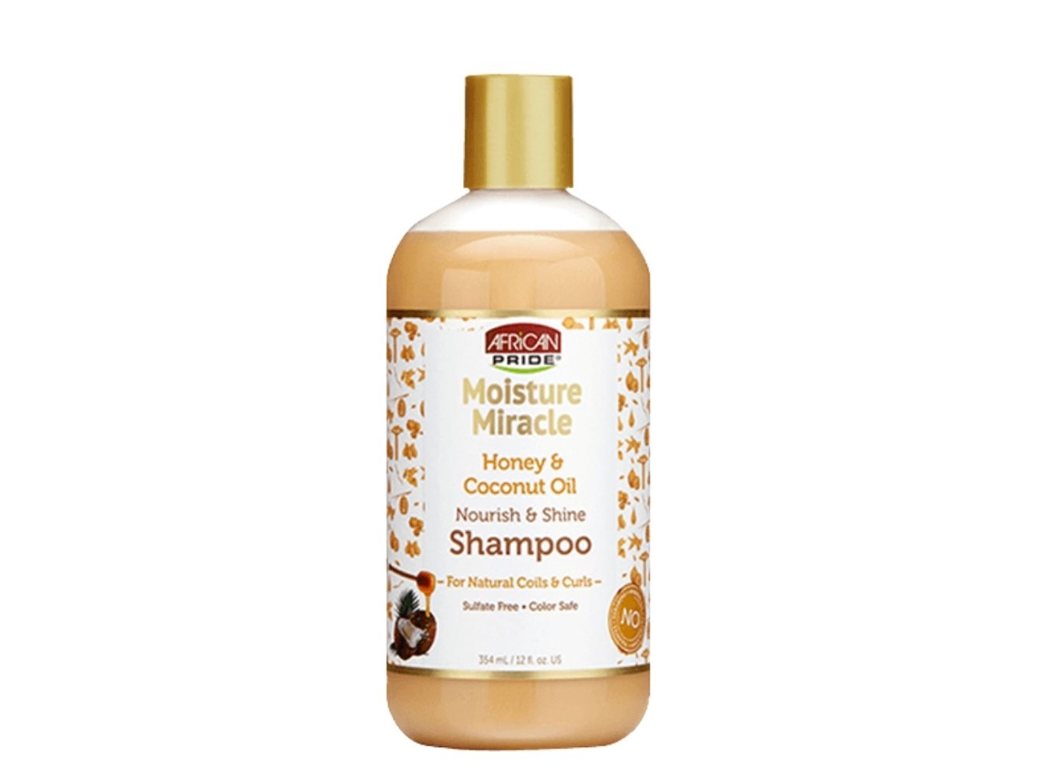 Shampoo Moisture Miracle Nourish And Shine 354ml African Pride