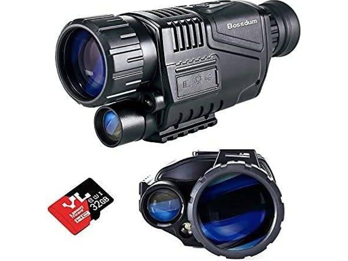 Binóculos ENZONS Enzons Night Vision Goggles de Visão Noturna para Caça Digital Night Vision Imager Infravermelho para Caçapreto-Preto