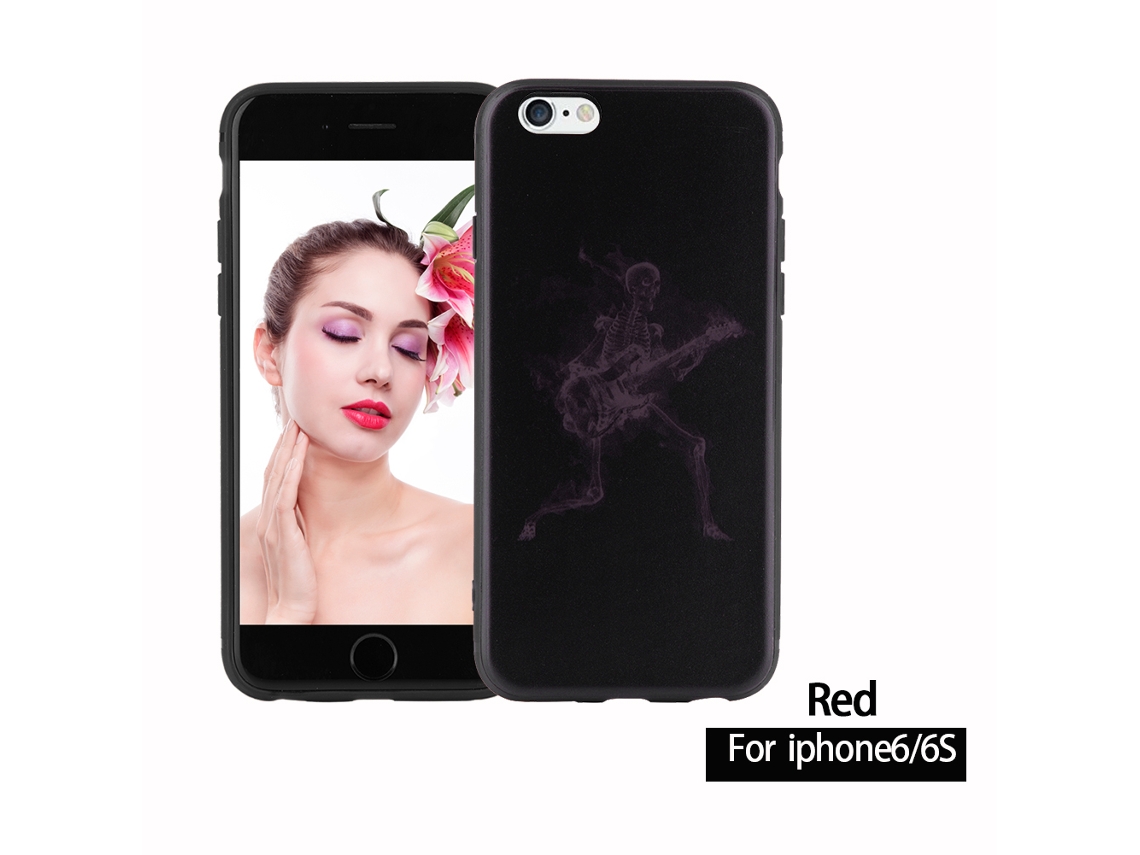 Capa Termocrômica Protetora Tpu para iPhone 6/6s/7 EOOCOO (muda de cor, sensor térmico)
