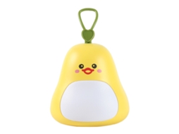 Luz Noturna Pêra Carregamento Usb 3 Níveis de Brilho Decorativa para Quarto Infantil