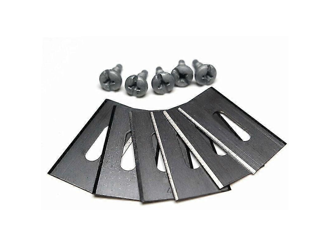 Conjunto De 30 Lâminas De Reposição, Em Aço Inoxidável, Corte Duplo, Compatível Com Husqvarna