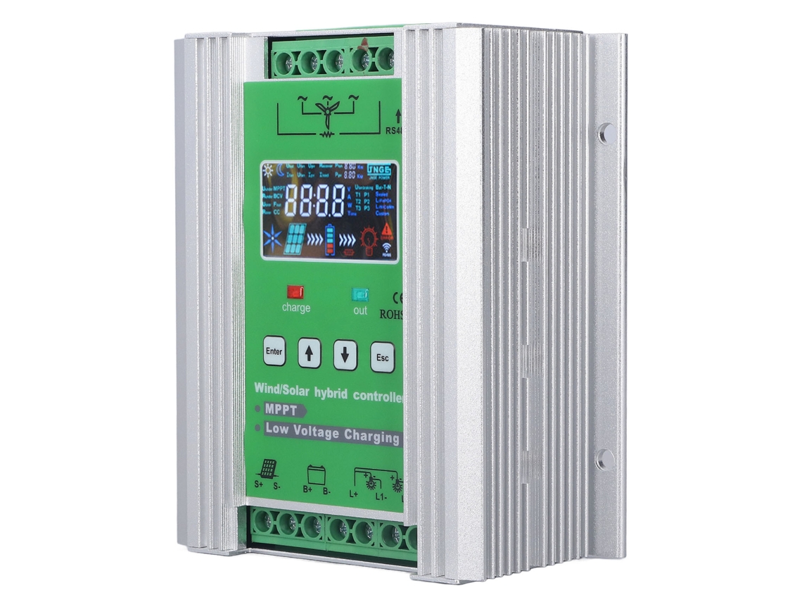 Controlador De Carga Híbrido Eólica Solar 1000w