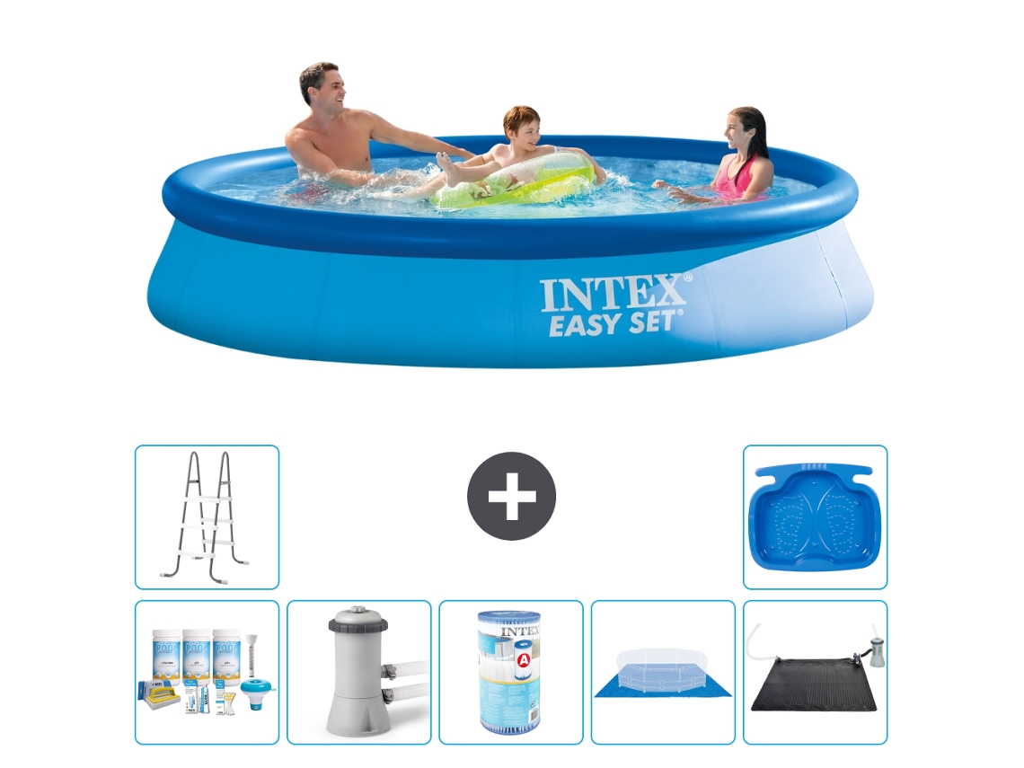 Piscina Easy Set Redonda 366x76 Cm 8 peças S40639 INTEX