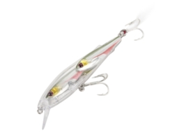Hard Bait (simulated Fish School To Attract Zander Bass) Simulated Minnow 3-fish School Hard Bait Plastic Zander Bass Lure (green Back)