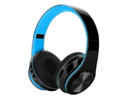 Auscultadores Bluetooth Foldable With Micblue Blue