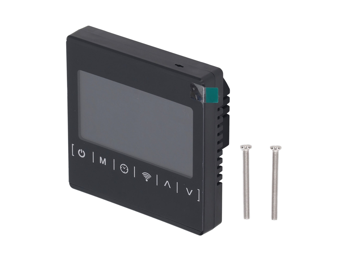 Controlador de aquecimento inteligente com termostato Wi-Fi e tela sensível ao toque LCD, AC85V-250V