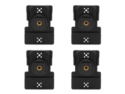 Quatro Adaptadores De Sapata De Flash Para Câmeras, Resistentes, Compatíveis Com Ew 100, 300, 500, G3 E G4.
