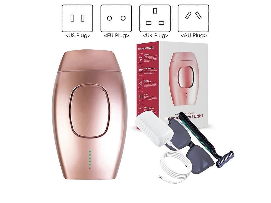 zs Portátil 600000 Luz Pulsada Destacável Cabeça Ipl Flash Depilador Laser Indolor Profissional Para Depilação Permanente