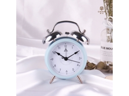Despertador Saytay de 3, 5 Polegadas para Quarto, Despertador de Metal, Relógio de Mesa para Dormitório BRILVIBERA