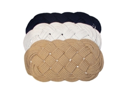 Tapete Trançado Oval Beige 470 X 250 Mmcavalieri