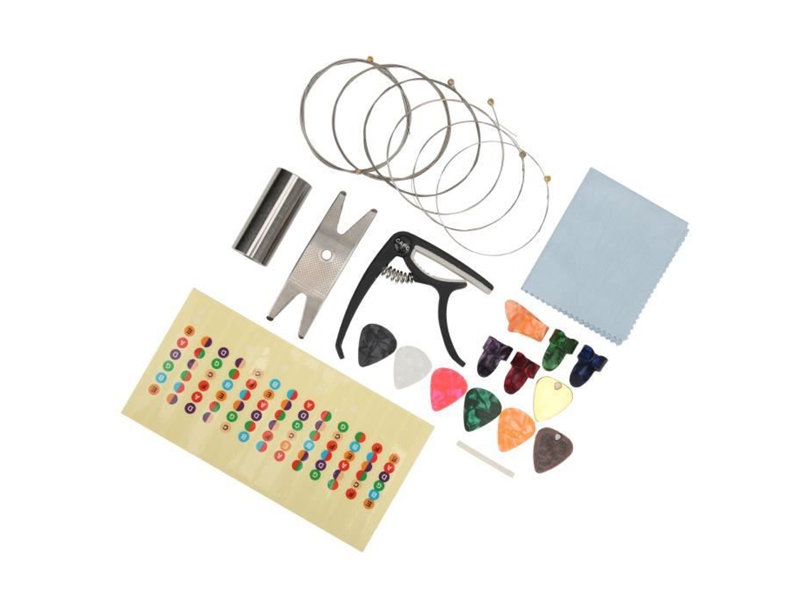 Acessórios para Instrumentos Musicais Kit de Acessórios para Guitarra Elétrica Pacote de Reposição com Adesivo