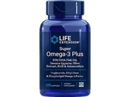 Suplemento Alimentar LIFE EXTENSION Super Omega- W / Krill (120 pérolas)