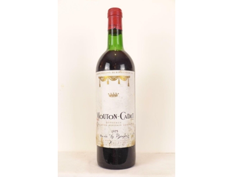 Vinho Tinto MOUTON-CADET 1975 (75 cl - 1 unidade)